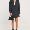 KOOKAÏ VESTE RAYURE TENNIS AUDREY Navy Best Sale