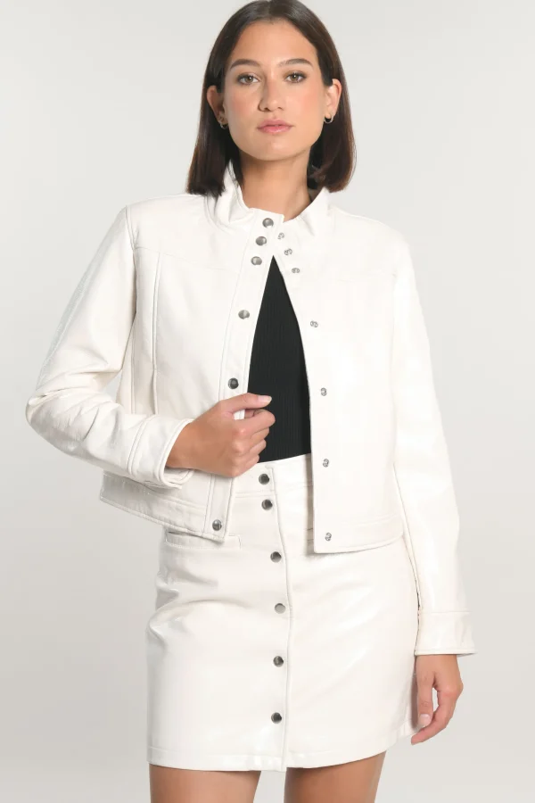 KOOKAÏ VESTE ROSIE Creme Cheap
