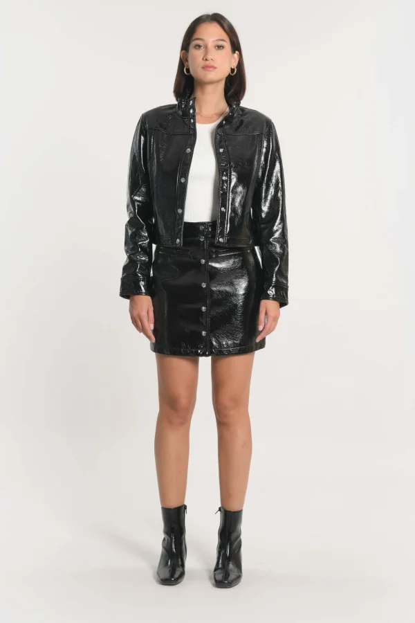 KOOKAÏ VESTE ROSIE Noir Store