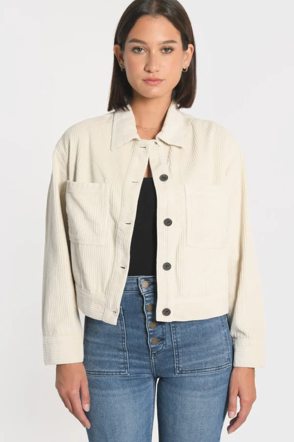 KOOKAÏ VESTE VELOURS SUZANNE CLAIR Beige New