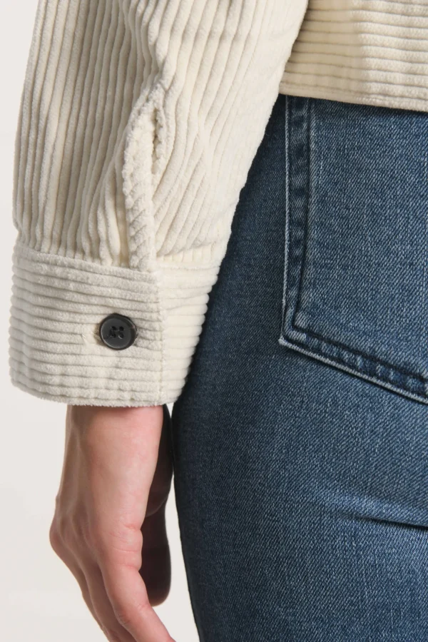 KOOKAÏ VESTE VELOURS SUZANNE CLAIR Beige New