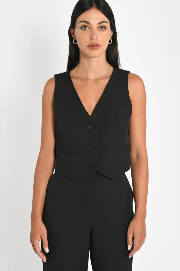 KOOKAÏ VESTON MATHILDA Noir Hot